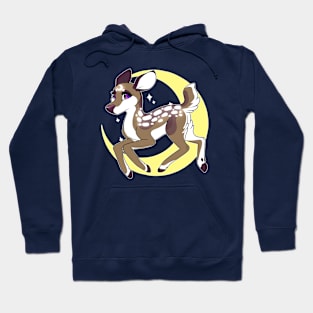 Galaxy Fawn - Yellow Hoodie